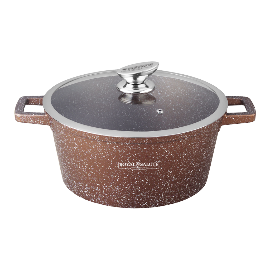 Кастрюля с крышкой 28cм Royal Salute RS-12028 КастрюляRS